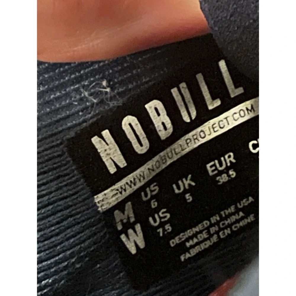 NOBULL Lightning Lightweight‎ Trainer Navy Multicolor Womens 7.5 Men's 6 Rainbow